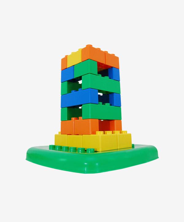 Stacking Building Blocks Tower Toy